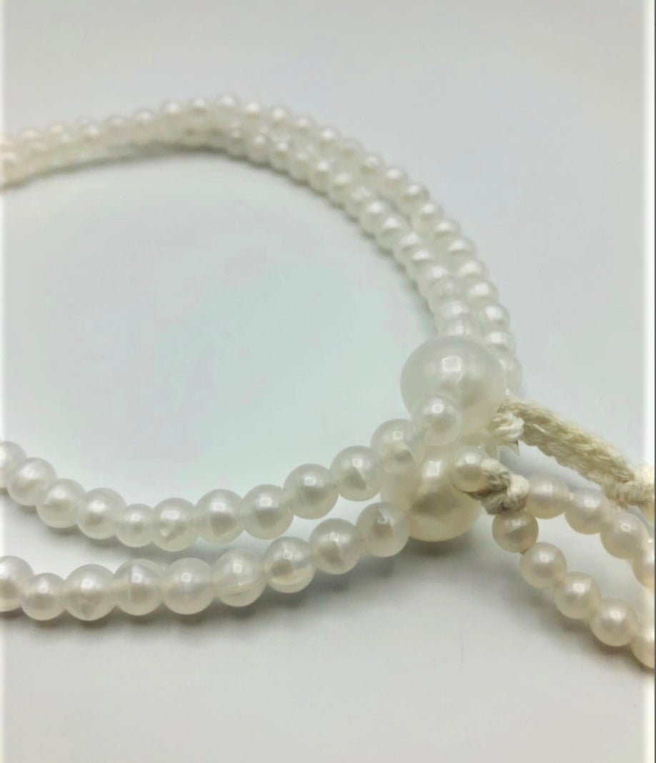 Beads White Pearl Plastic L - SGI Finland Shop