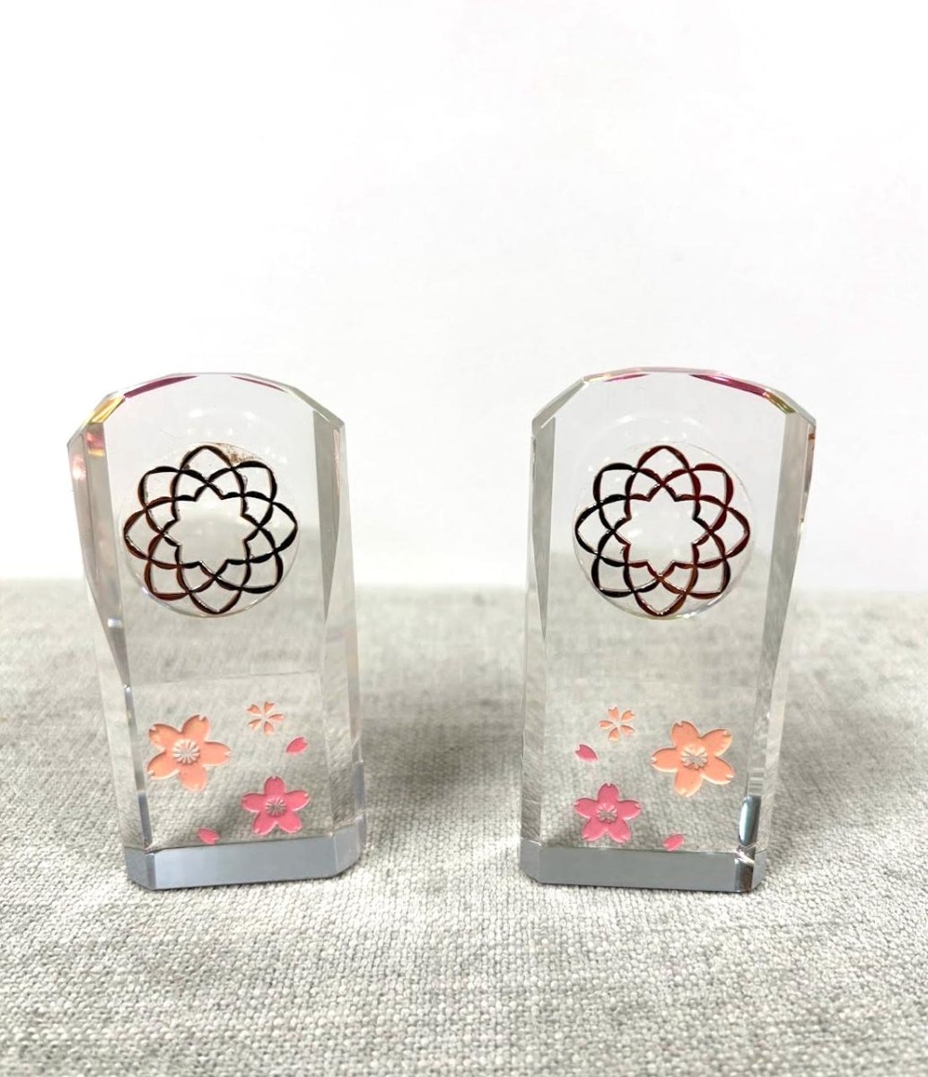 Lotus stands Crystal Small Size Pink SAKURA - SGI Finland Shop
