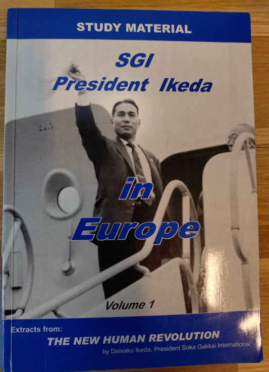 President Ikeda in Europe Vol 1-3 - SGI Finland Shop