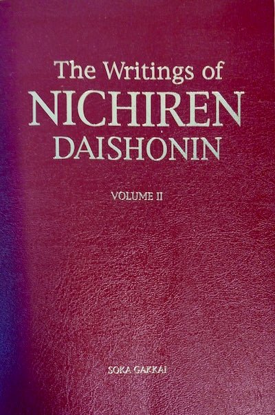 The Writings of Nichiren Daishonin Vol 1-2 - SGI Finland Shop